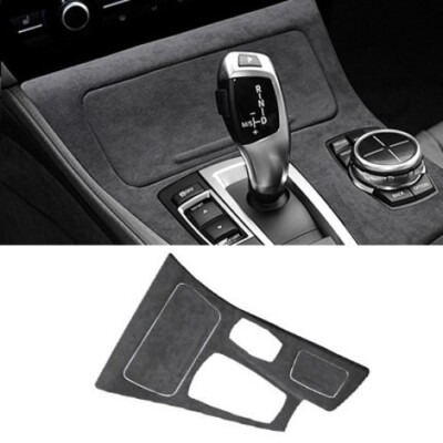 LHD Suede Alcantara Center Console Shift Panel Cover Fits 11-16 F10 F11 535i 550