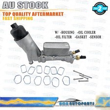 Aluminum Oil Cooler Filter Housing For Jeep Cherokee KL V6 3.2L 11/2013-04/2022