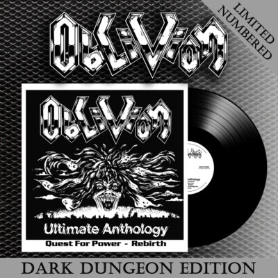 OBLIVION - Quest For Power/Rebirth (LIM. 281 BLACK VINYL*US METAL CLASSIC)