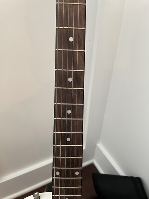 Maestro By Gibson Electric Guitar White With Black Pickguard LP