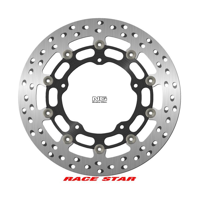 Disque de frein avant NG résistant au voilage pour vibrations réduites sur Yamaha MT-10 et R1