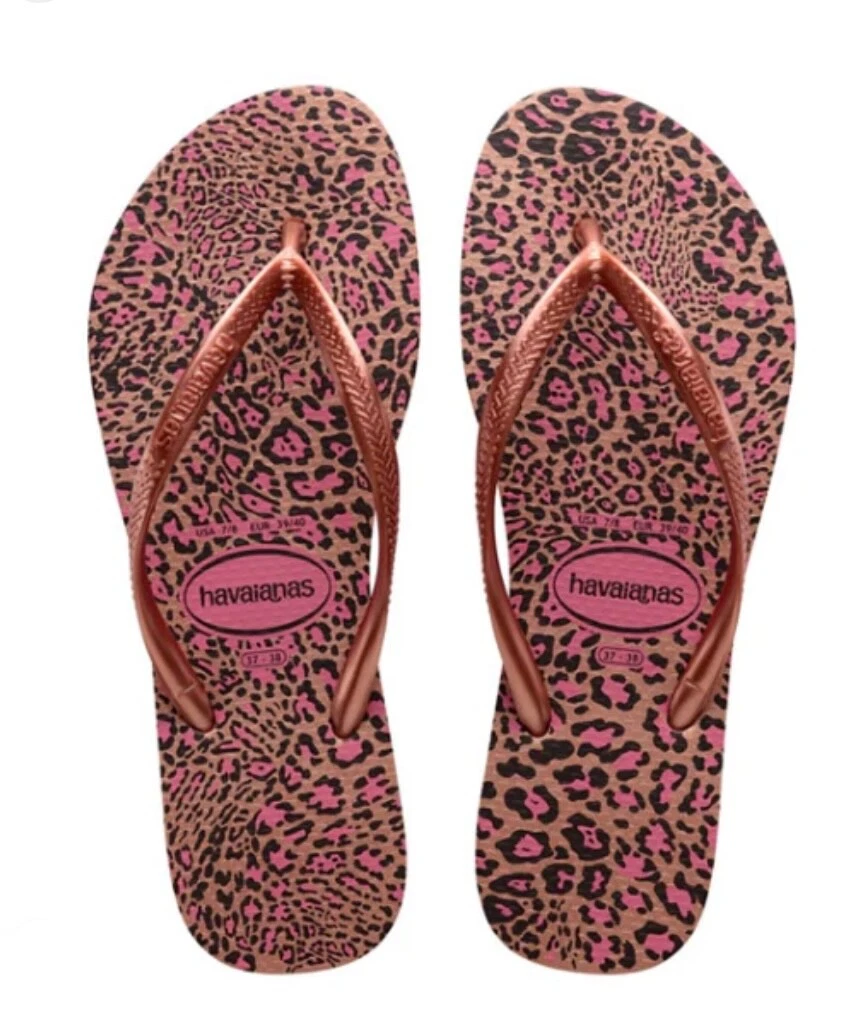 Havaianas Slim Animal Print Sandals for Women for sale | eBay