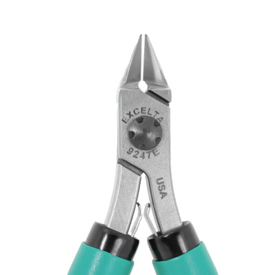 EXCELTA 9247E FLUSH CUTTER MED TAPER ANTI STATIC GRIP NEW OLD STOCK