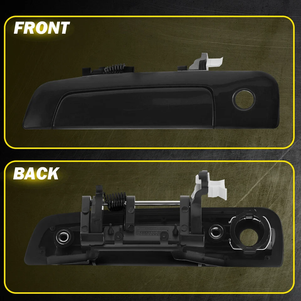 2 peças porta externa dianteira esquerda+direita para 1997-2002 Mitsubishi Mirage cupê de 2 portas - Imagem 4 de 4