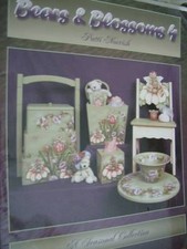 Bears Blossoms Painting Book 4 -A Seasonal Collection By Patti Norrish, Paper