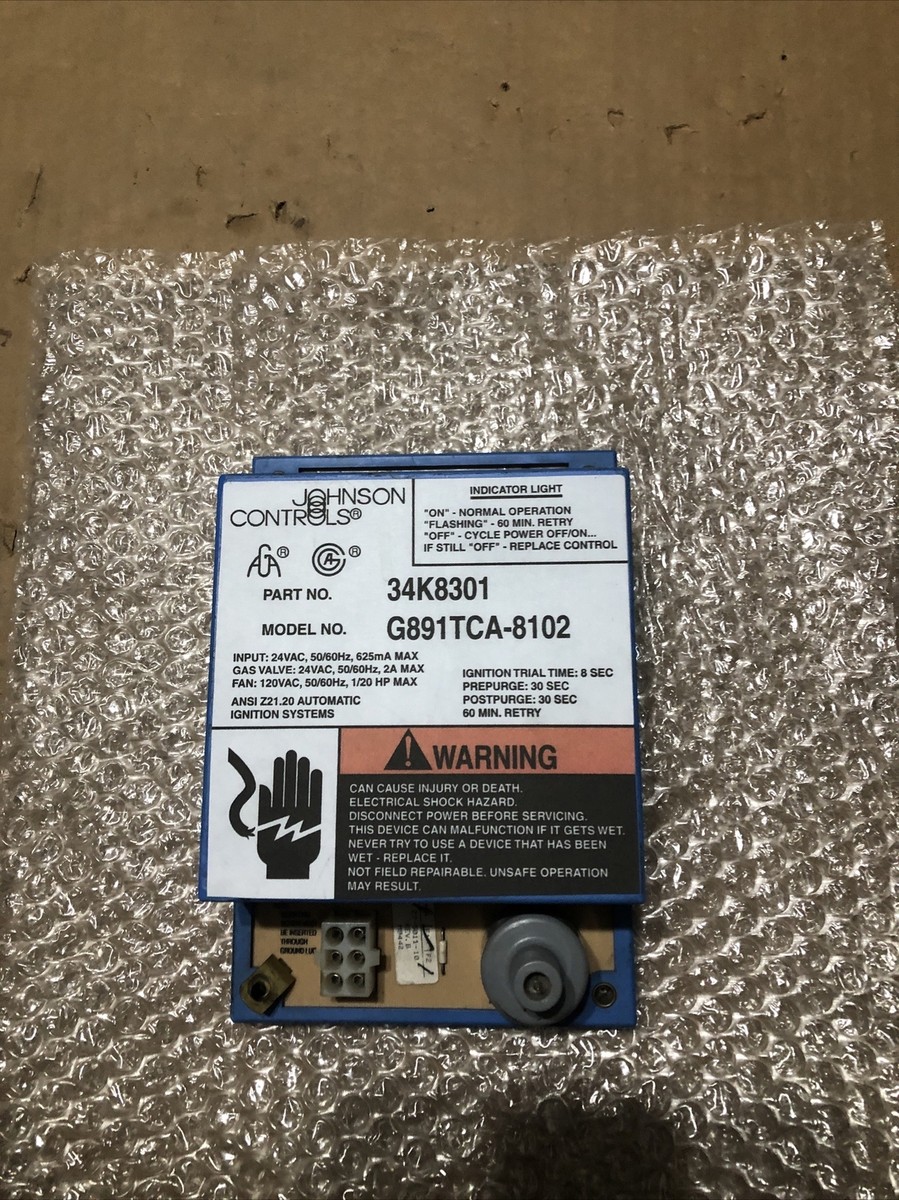 US ACT Plus 10 　プラグ済　14ポンド OEM Lennox 34K8301 Control Board G891TCA-8102 | eBay