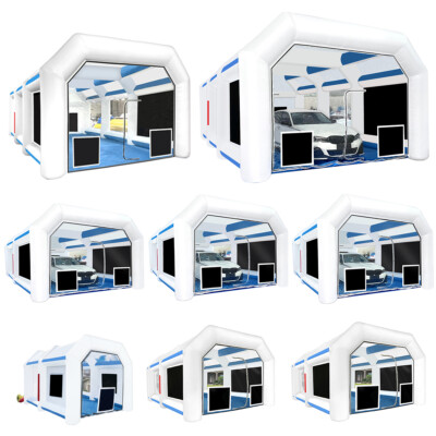 Bonooth Inflatable Paint Spray Booth Portable Airbrush Painting Tent Workstation