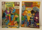 Vintage Lot 2 DC Comic Books World's Finest Superman Batman 1968 #175 & 178