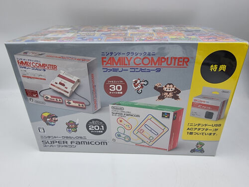 Nintendo Klassisch Mini Doppel Pack Japan Version Like Neu