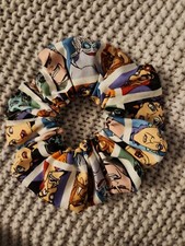 Handmade Hair Scrunchie Villians theme