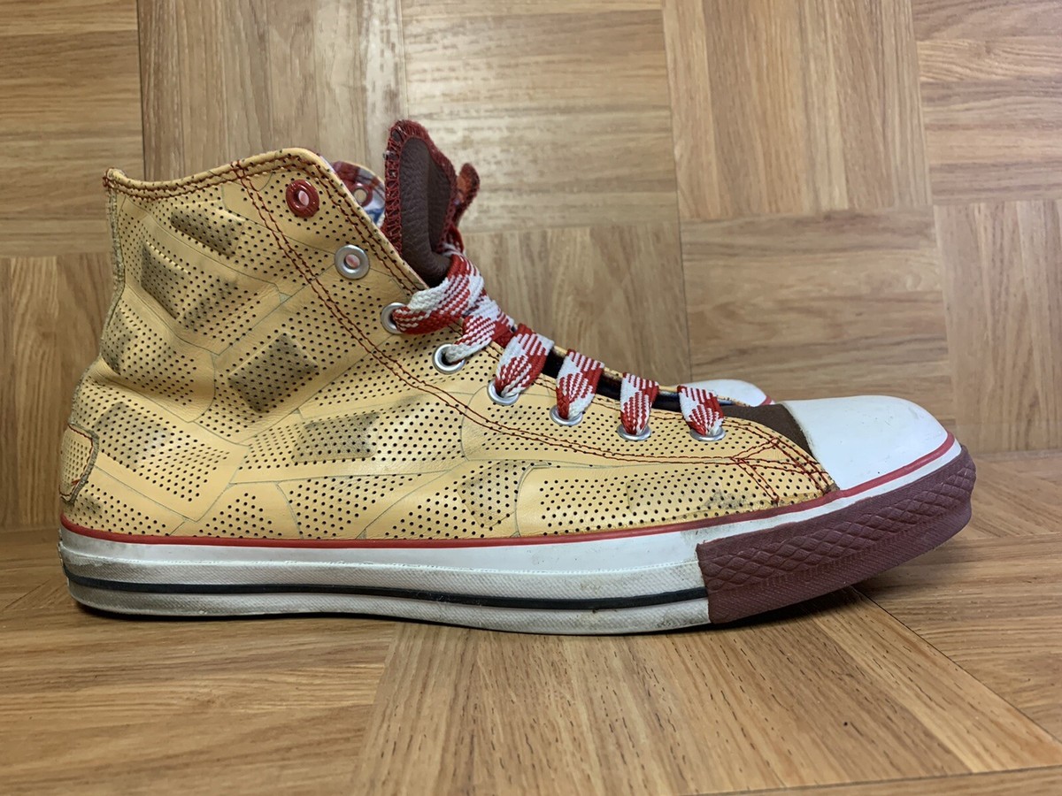 Vintage? Converse DR. X DRX Band-Aid Leather Brown Print  display picture 1