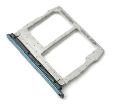 OEM LG K50 LM-X520BMW REPLACEMENT BLUE MICRO SD nano SIM CARD HOLDER TRAY