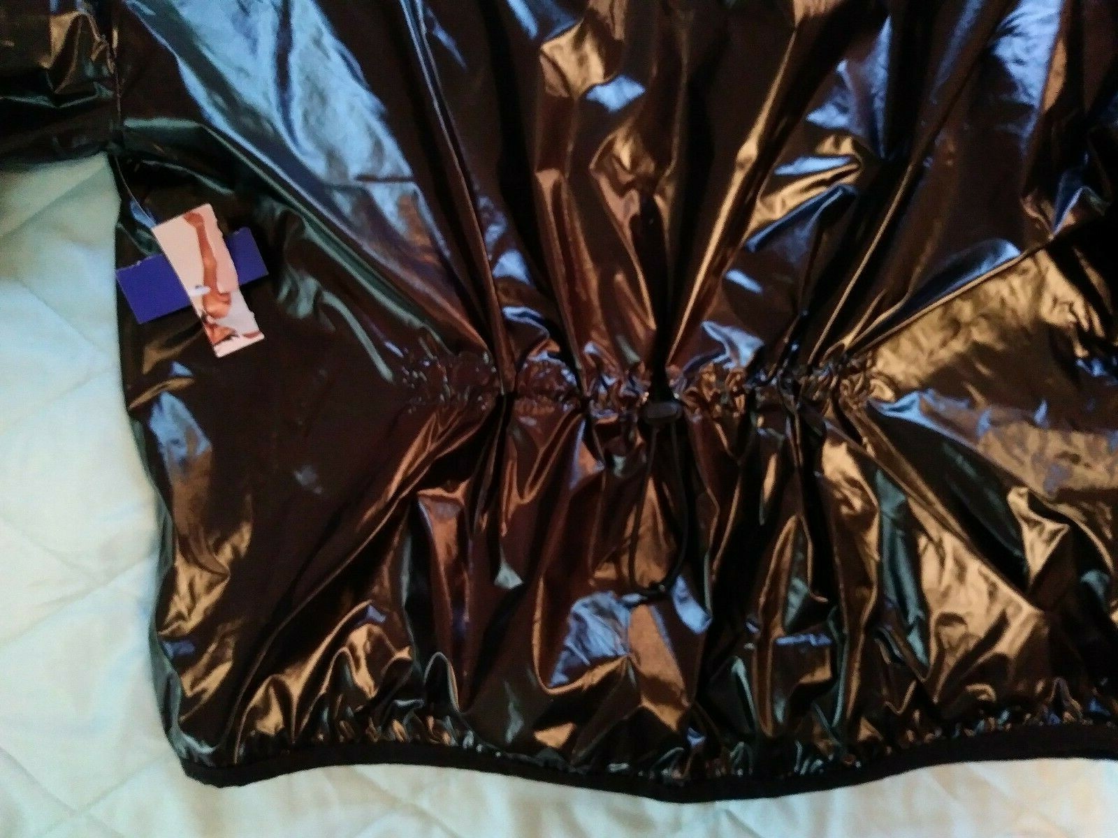 New Joy Lab Black Jacket Athletic Running Rain Coat Nylon XS , L or XL