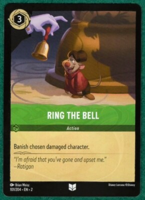 Ring The Bell - Rise Of The Floodborn #101 - Disney Lorcana TCG Card