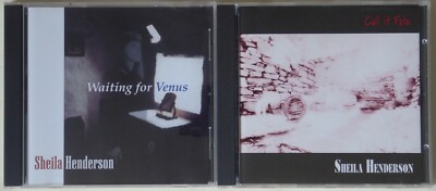 Two Sheila Henderson Folk Albums; Call it fate & Waiting for Venus. Both Gd cdn