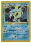 Gyarados, 1999 Pokemon, Base Set 2, Holo Rare, 2nd Edition Card, Collectors