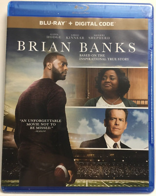 Brian Banks [2018] (Blu-ray,2019) Aldis Hodge,Greg Kinnear,BRAND NEW!