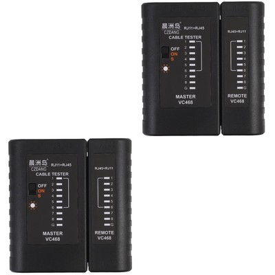  Set of 2 Multimeter Netzwerkkabel-Tracker Netzwerkkabeltester