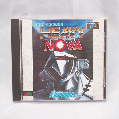Heavy Nova Mega CD SEGA Tested Working from Japan | eBay