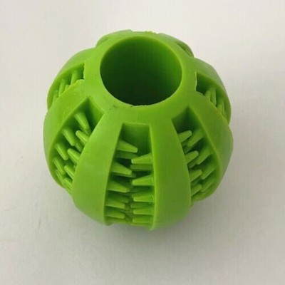 Interactive pet dog feeder IQ puzzle teeth cleaning chewing toy ball
