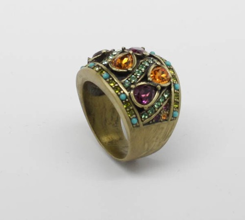 Heidi Daus Bronze Statement Kuppelring, Größe 8,0