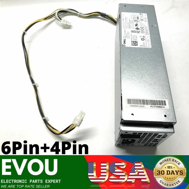 Dell H200EBS00 200W Power Supply (CGFJT) for sale online eBay