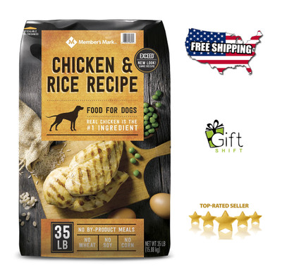 members mark dog food chicken and rice