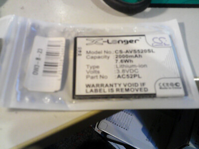 3,8V Akku Li-Ion für Archos 52 Platinum - ersetzt AC52PL - 2000mAh