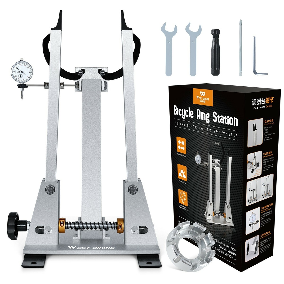 Démonte-pneus de vélo, outil de réparation de roue ultraléger