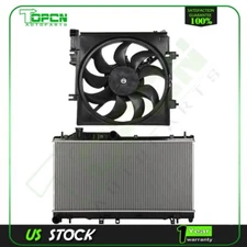 Radiator and Cooling Fan Assembly For 2008 2009 2010 2011-2014 Subaru Impreza