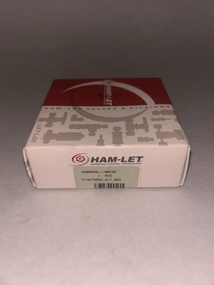 HAM-LET H6800SSL1/8RCSS, H-6800-SS-L-1/8-RCSS, Ball Valve 1/8''