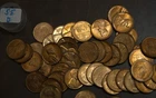 1955 D Lincoln Wheat Cents Choice BU Red 50 Coin Roll......Lot 4945