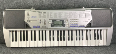 Casio CTK-496 Digital Piano 61-Key Keyboard with MIDI & Song Bank