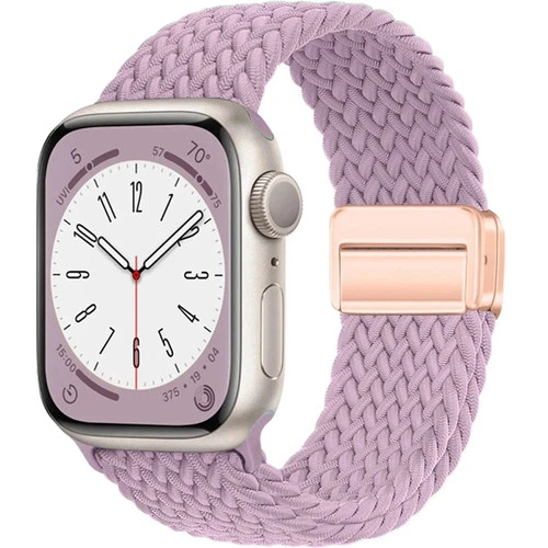 For Apple Watch Strap Series 9 8 7 6 5 4 3 Nylon magnetic Band 38/40/41/42/44/45
