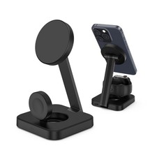 Foldable Wireless Magnetic Fast Charging Station Dock For Apple Watch