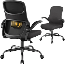 Office Chair, Mesh Ergonomic Desk Chairs, Comfy Computer Gaming Chair with Adjus