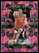2024 Panini Select WNBA #3 Brittney Sykes Prizms Pink Ice