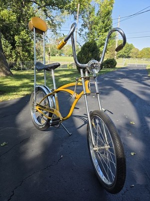 Schwinn Sting Ray 1964 Muscle Bike Rare Highloop Tufted 3 Speed Og