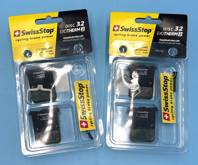 4 SwissStop EXOTherm 2 Disc Brake Pads Shape: SRAM HRD/Level TLM Organic