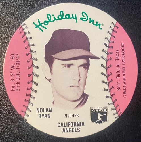 1977 MSA Vintage Baseball Disc Set HOLIDAY INN 69 of 70 Discs