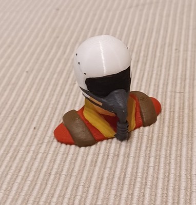 Rc Jet Fighter Pilot 3d gedruckt und bemalt