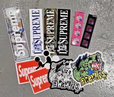 Supreme Money Box Logo FW25 SET Of 10  2 Stick 2 Target Mini 3 Skull 2 Blowout 