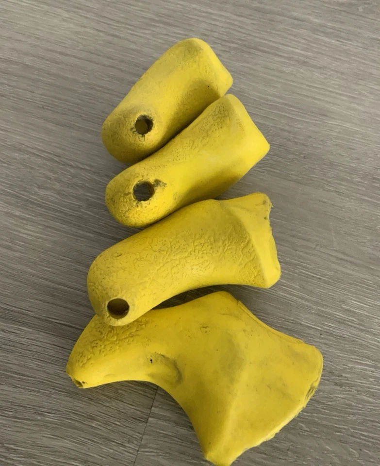 AME CAPÓS PALANCA FRENO (4) AMARILLO 2 JUEGOS Foto 4 de 4