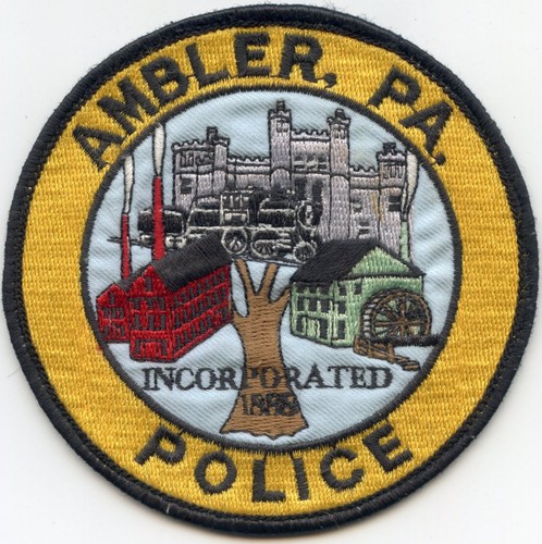 AMBLER PENNSYLVANIA POLICE PATCH