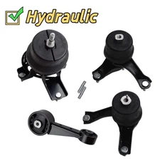 Hydraulic 4pc Motor Mount Kit fit 07-17 Toyota Camry 08-12 Toyota Avalon 3.5L V6