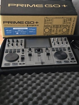 Denon DJ PRIME GO+ | 14 Mon. Garantie | Magma Case | 9H | OVP | Silber