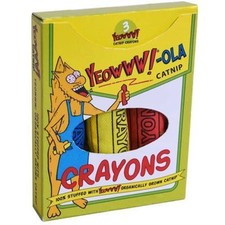Yeowww-Ola Catnip Crayons Cat Toy Set 3 Count By Duckyworld