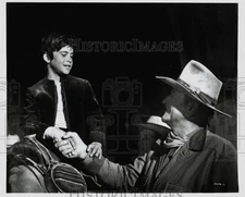 Press Photo John Wayne & Co-Star in "Big Jake" Movie - hcq16426