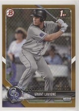 2018 Bowman Draft Gold 9/50 Grant Lavigne #BD-186 0f8