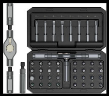 42in1 Magnetic Screwdriver Set, DIY Ratchet Screwdriver Set Multi Bit Magneti /